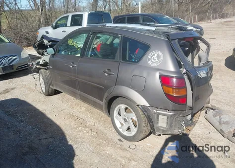 2003 Pontiac Vibe из США, поврежденный, VIN 5Y2SL62853Z426076